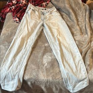 American Eagle Outfitters Blue Straight Leg Jeans